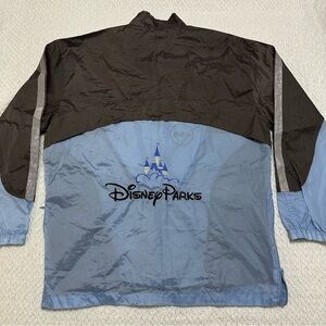 Disney Parks Windbreaker Pullover Quarter Zip Back Pocket Size XS/S